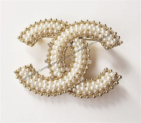 chanel pearl brooch uk|authentic Chanel brooches.